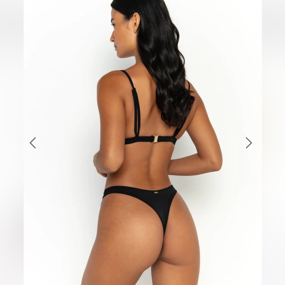 Gooseberry Intimates Black Bikini Bottoms